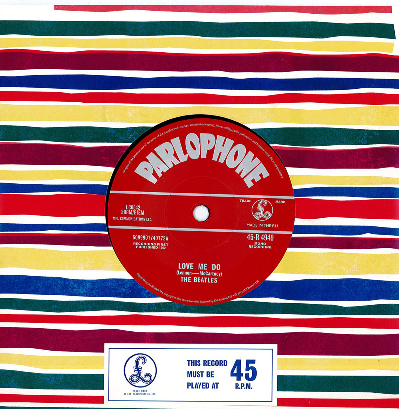 Love me do (50th anniversary) - Parlophone