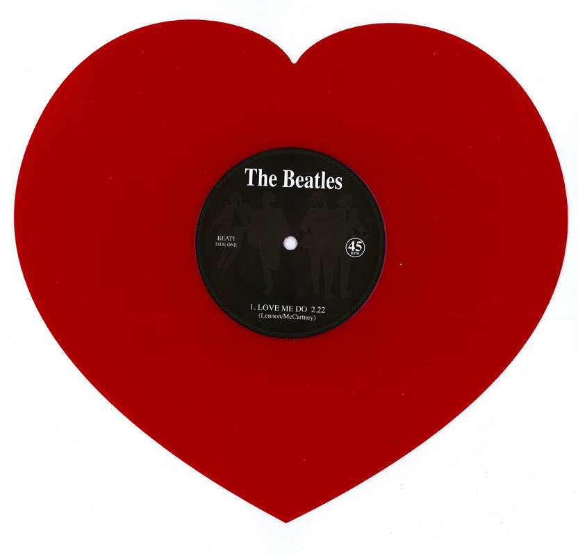 Love me do (red heart-shaped) - Mischief music