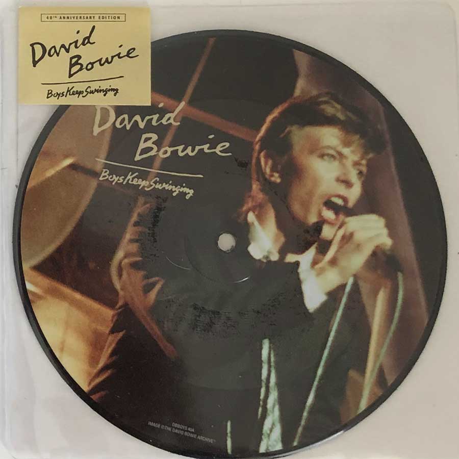 Boys keep swinging (Pic disc) - Parlophone