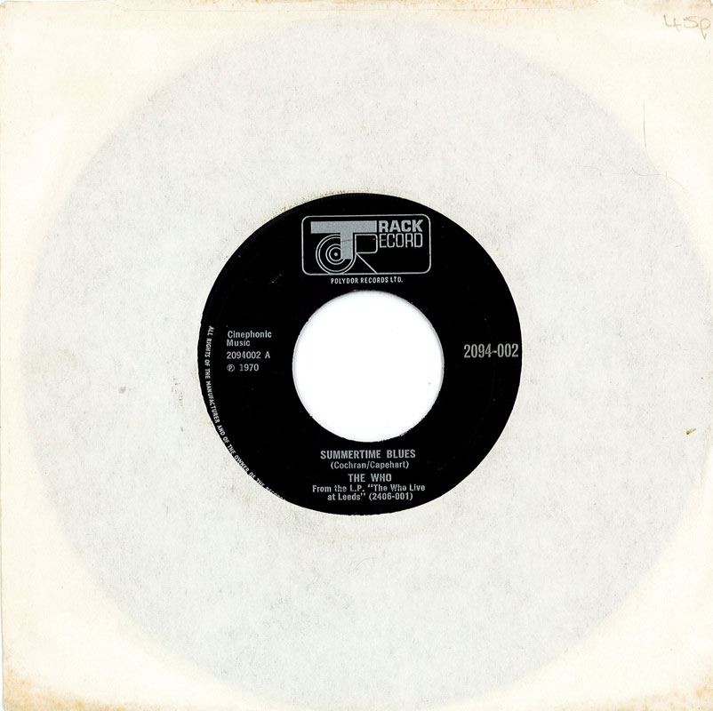 Summertime blues - Track records